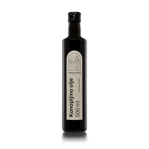 L'olio di canapa dalla cannabis slovena