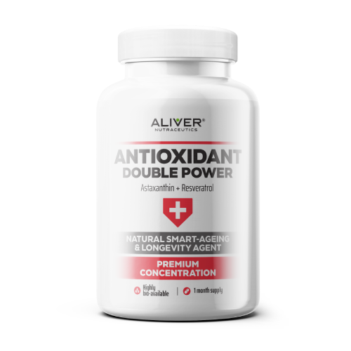 Antiossidante Doppia Potenza - astaxantina + resveratrolo.