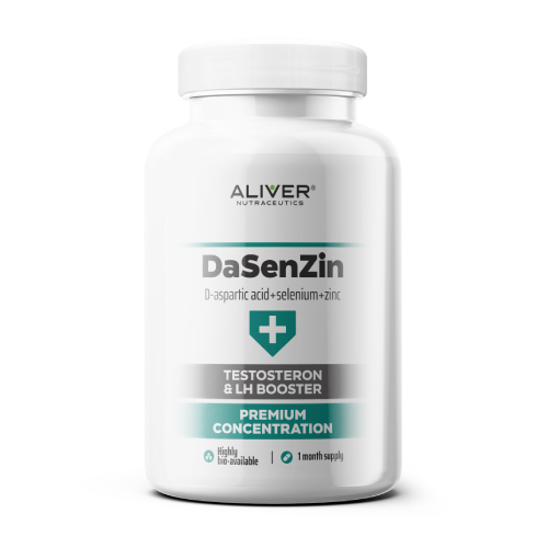 DAA + selenio + zinco, 120 capsule