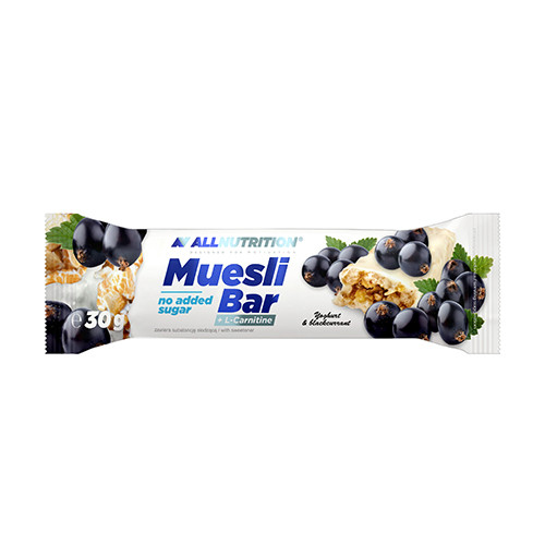 Barretta al muesli con L-carnitina, ribes nero, 30 g