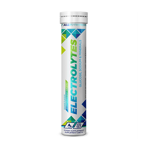 Pastiglie effervescenti con elettroliti, 20 pastiglie effervescenti