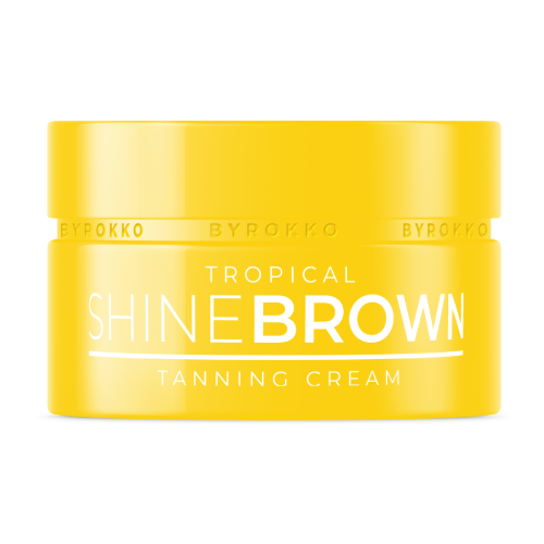 Shine brown crema abbronzante – Tropical, 190 ml