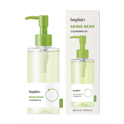 Olio detergente per il viso – con estratto di fagiolo mungo, 200 ml