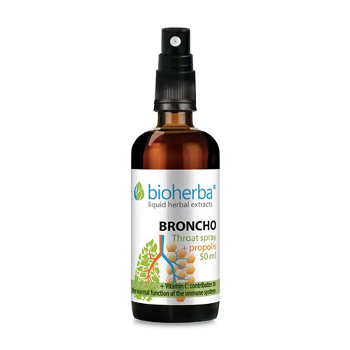 Broncho – spray per la gola con propoli