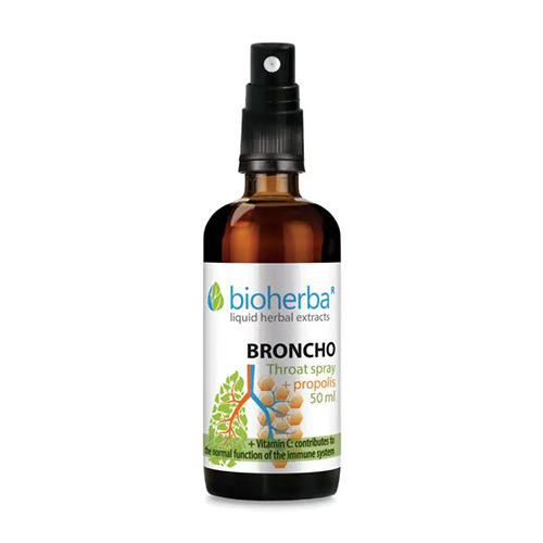 Broncho – spray per la gola con propoli, 50 ml