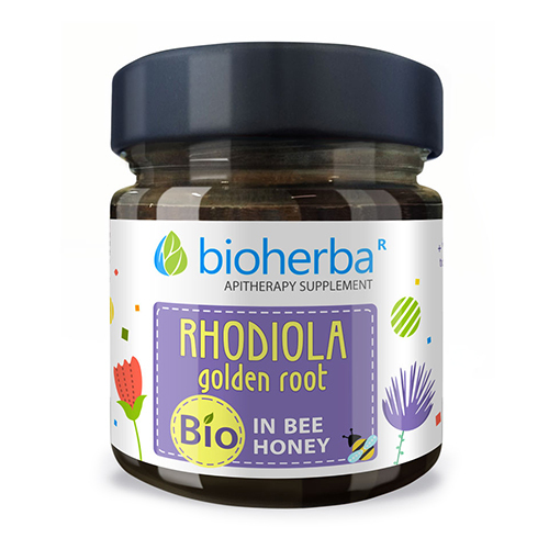 BIO complesso con miele – Rodiola, 280 g