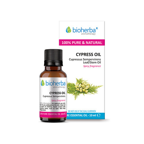 Olio essenziale di cipresso, 10 ml