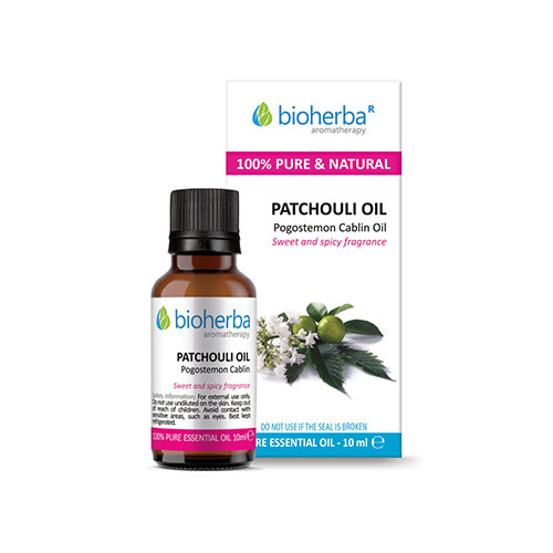 Olio essenziale di patchouli.