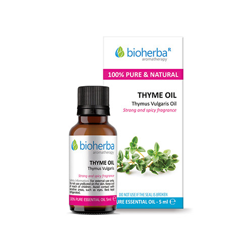 Olio essenziale di timo, 5 ml