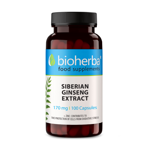 Ginseng siberiano 170 mg, 100 capsule