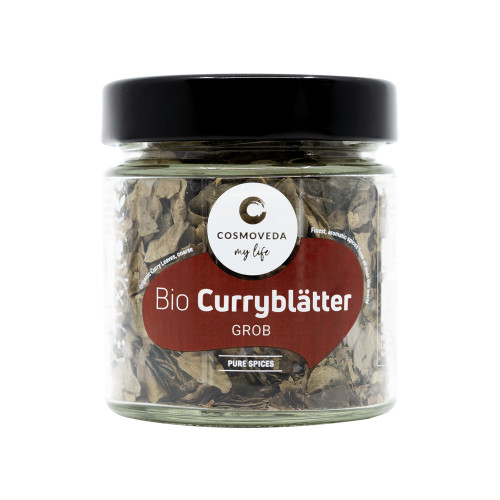 Foglie intere di Curry BIO, 10 g