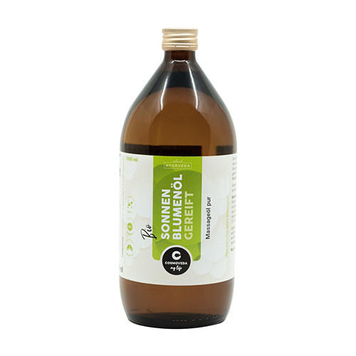 Olio di girasole per il massaggio