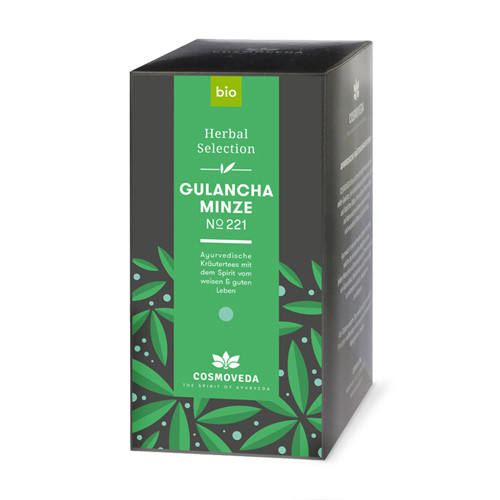 Tè BIO Gulancha Menta, 25x1.8 g