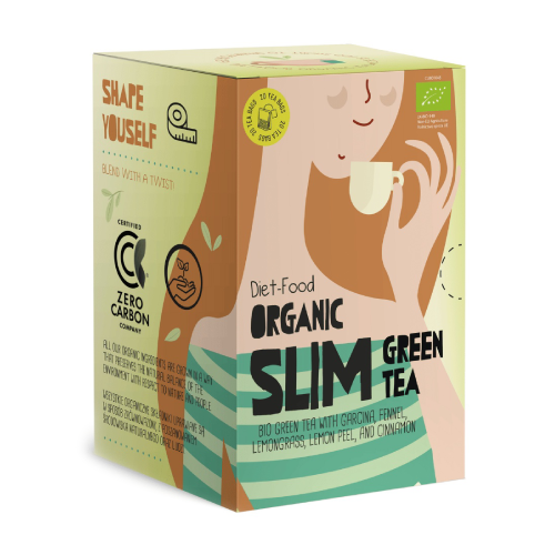 BIO Tè verde - Slim, 20 x 1,5 g