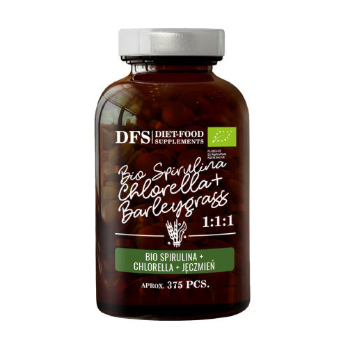 BIO Spirulina + clorella + erba d'orzo