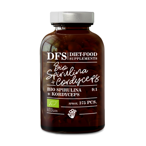 BIO Spirulina + Cordyceps, 375 compresse