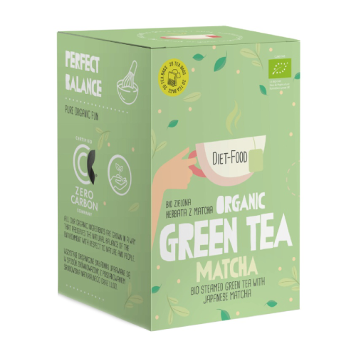 Tè verde BIO con matcha