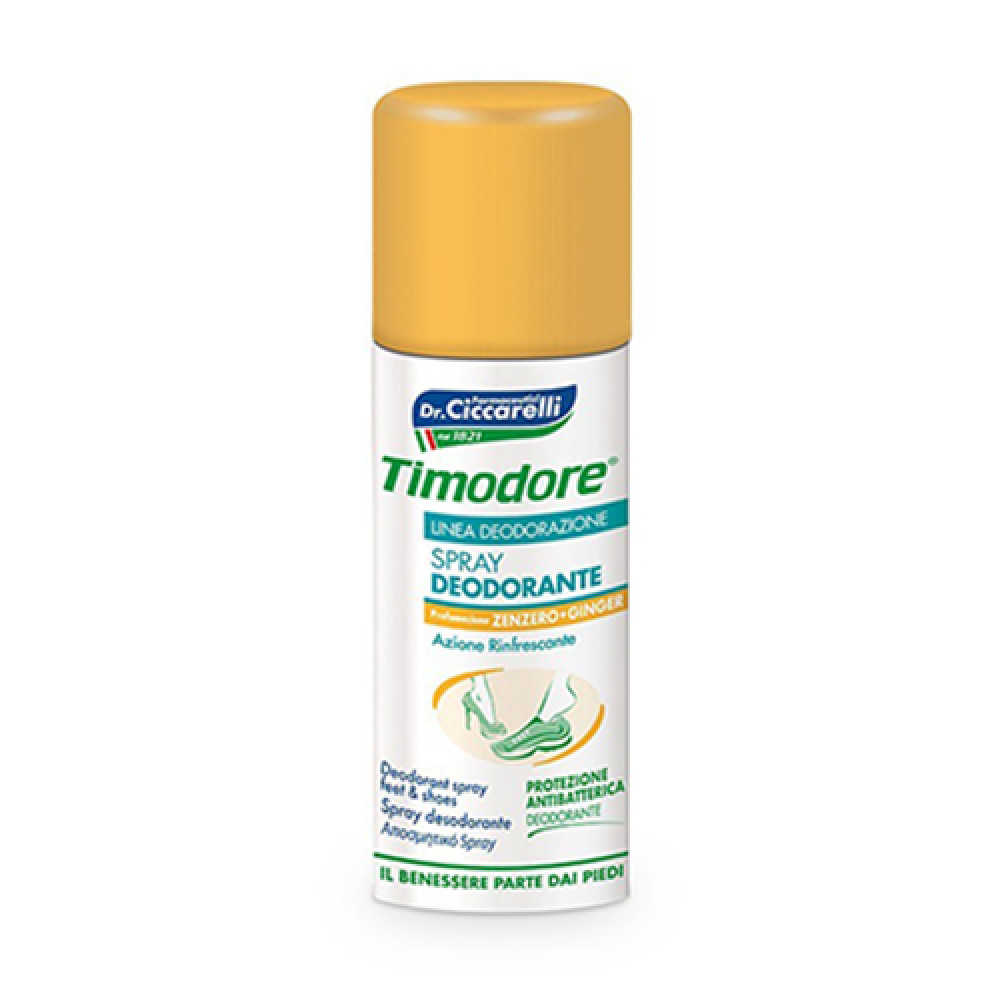 Deodorante per piedi allo zenzero - spray, 150 ml 
