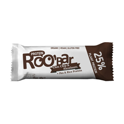 BIO Roobar barretta proteica – cioccolato & nocciole