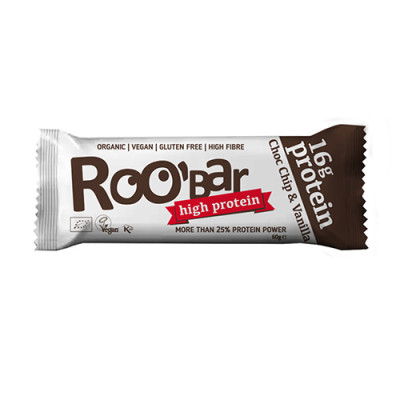 BIO Roobar barretta proteica – cioccolato & vaniglia