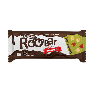 BIO Roobar barretta proteica – nocciole & cioccolato