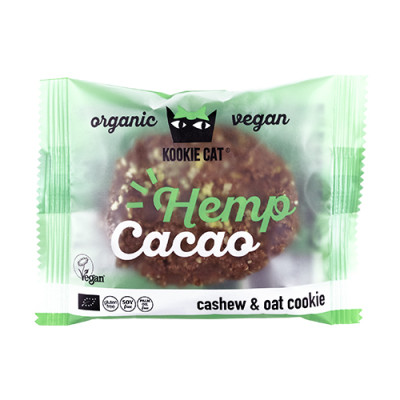 BIO biscotto Kookie Cat – canapa & cacao
