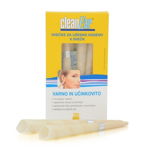 Candela per l'igiene delle orecchie, 6 pezzi