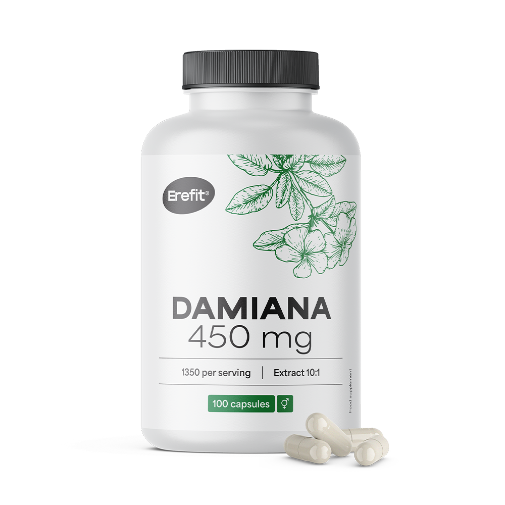 Damiana 450 mg - estratto 10:1.