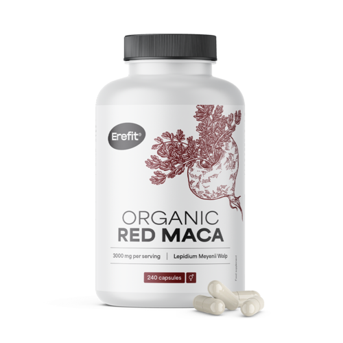 Maca rossa 3000 mg, 240 capsule