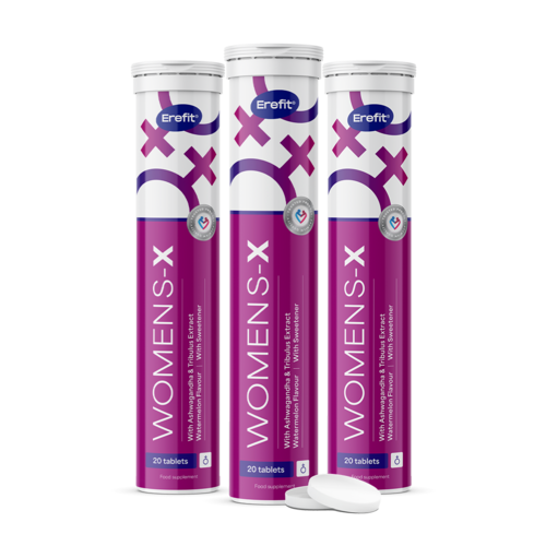 3x Women-X – compresse effervescenti per donne, totale 60 compresse effervescenti
