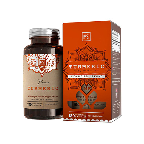 Curcuma + pepe nero + zenzero, 180 capsule