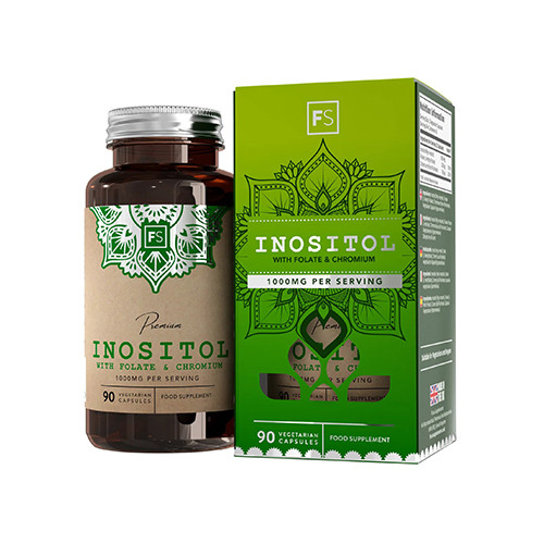 Capsule di inositolo + folati + cromo.