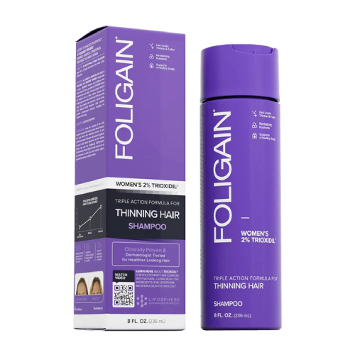 Shampoo anticaduta contro il diradamento dei capelli per donna, 236 ml