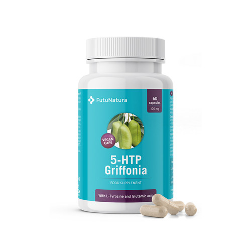 5-HTP Griffonia - serotonina 100 mg, 60 capsule