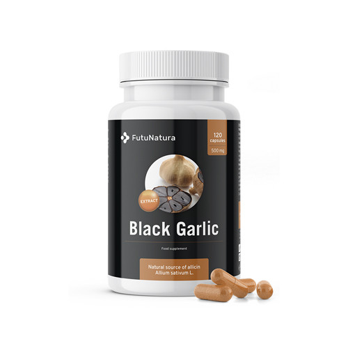 Aglio nero in capsule