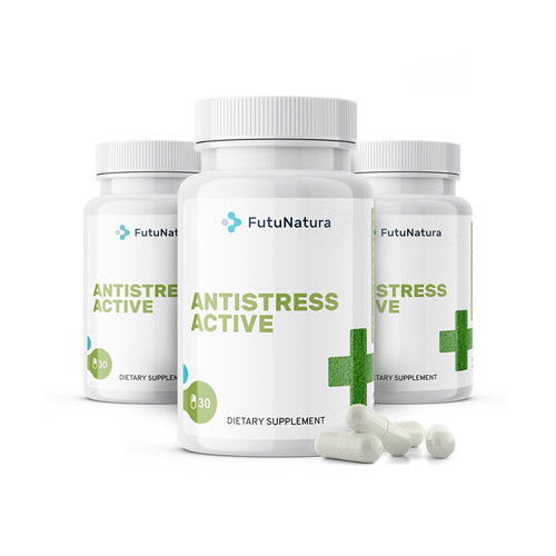 3x AntiStress Active, totale 90 capsule
