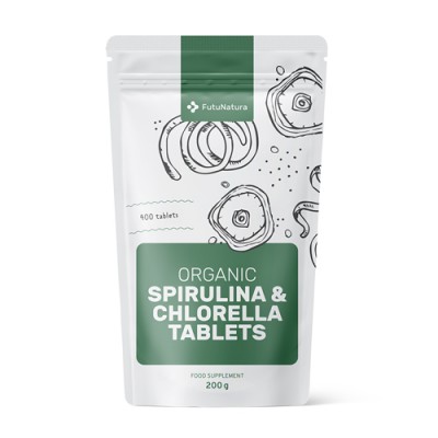 Spirulina + Chlorella compresse