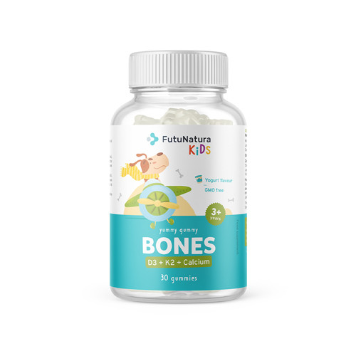 BONES - Caramelle gommose per bambini per le ossa
