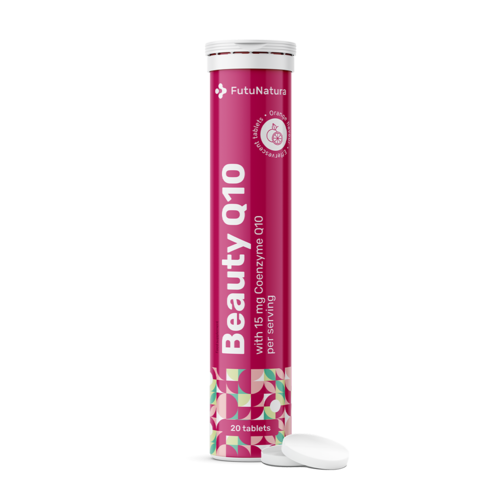 Beauty Q10 – compresse effervescenti, 20 compresse effervescenti