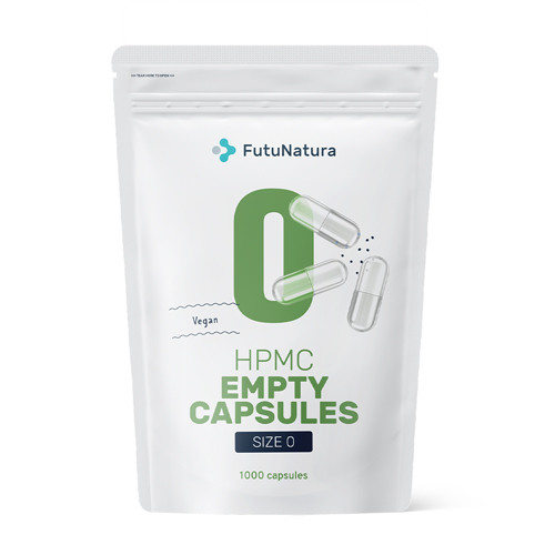 Capsule vegane HPMC, misura 0