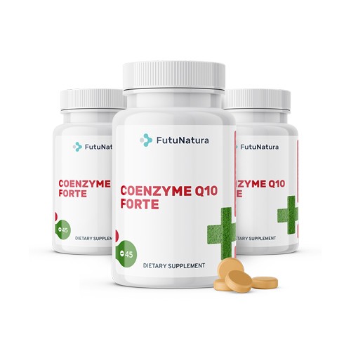 3x Coenzima Q10 FORTE, 135 compresse