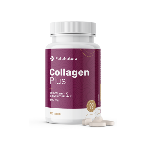 Collagene + vitamina C + acido ialuronico, 120 compresse