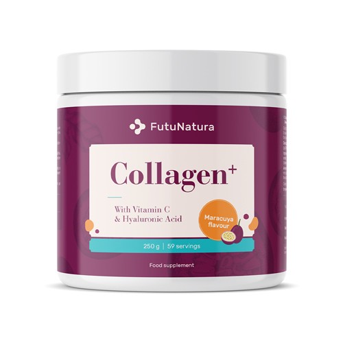 Collagene + vitamina C + acido ialuronico