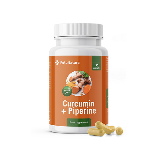 Curcumina + piperina 500 mg