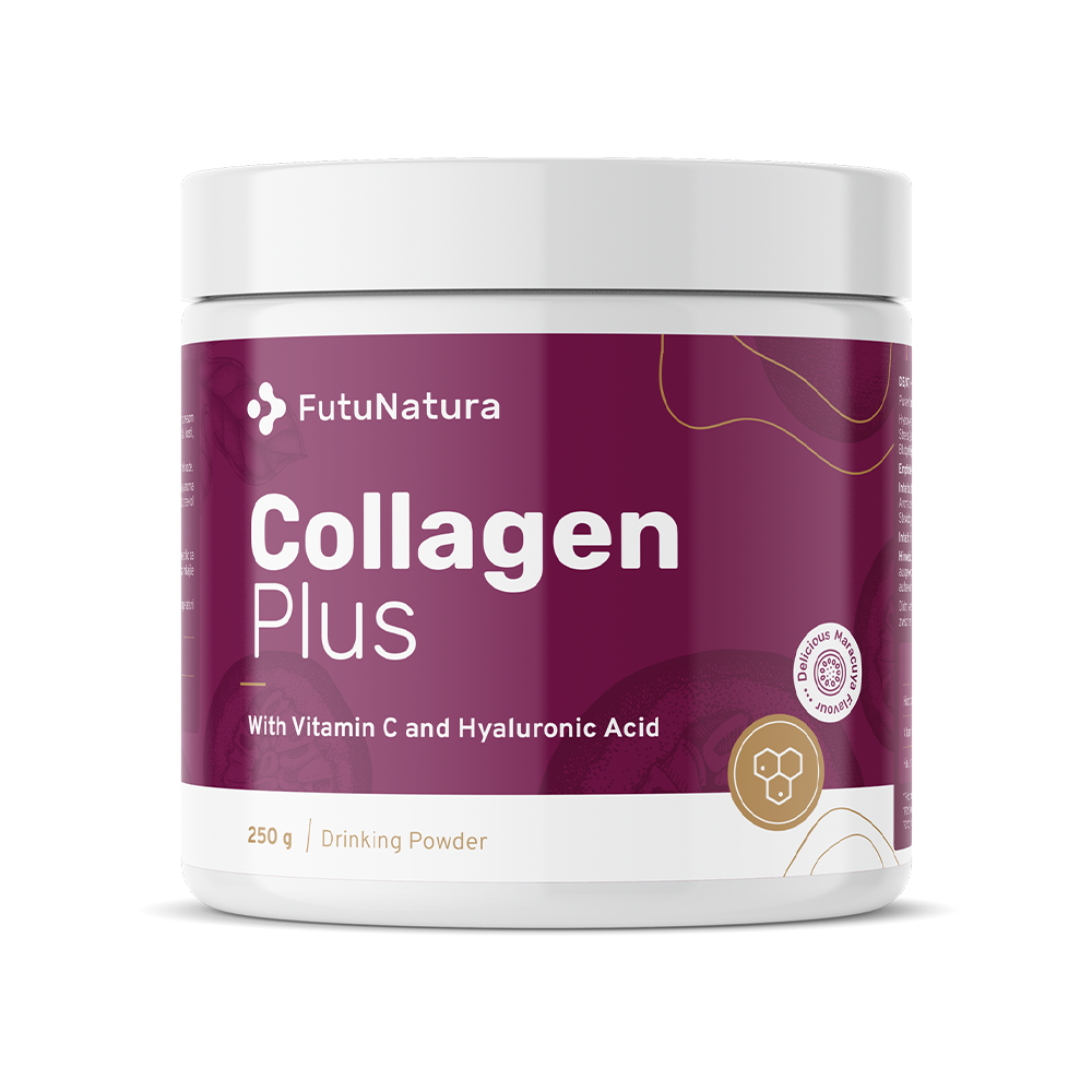 Collagene + vitamina C + acido ialuronico.