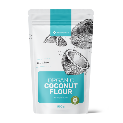 BIO Farina di cocco, finemente macinata, 500 g