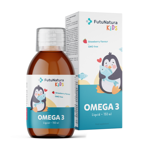 OMEGA 3 – Integratore in forma liquida per bambini, 150 ml