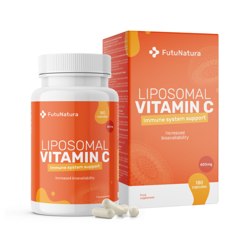 Vitamina C liposomiale 1200 mg, 180 capsule