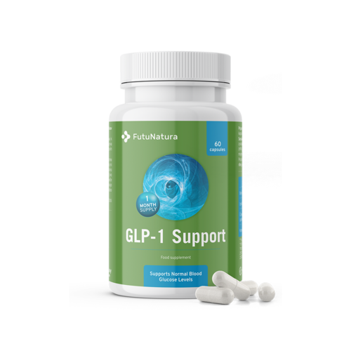 GLP-1 Support - Complesso di estratti vegetali con cromo, 60 capsule