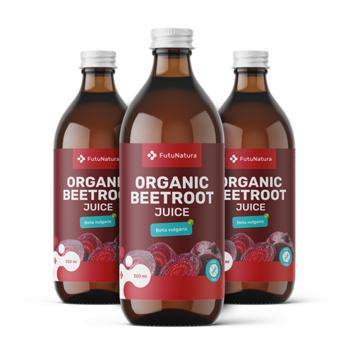 3x BIO Succo di barbabietola, totale 1500 ml